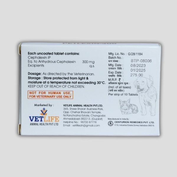 Petlexin 300 Antibiotics